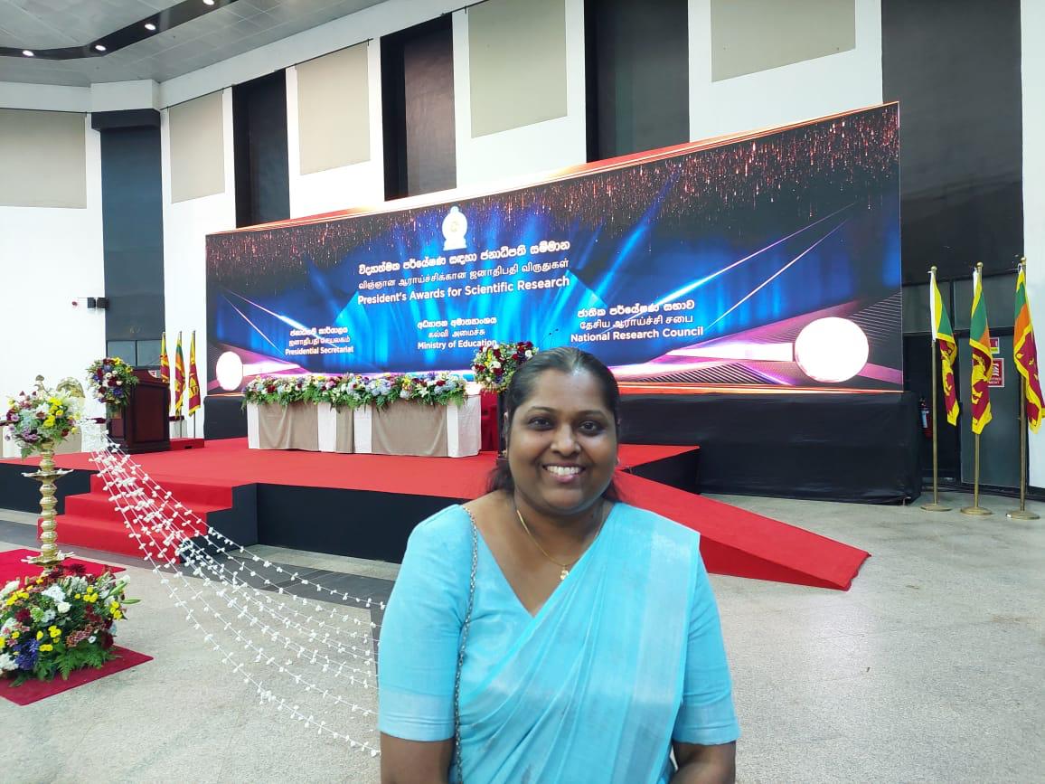 Prof. Yasangika Sandanayake Honored With President's Award For ...